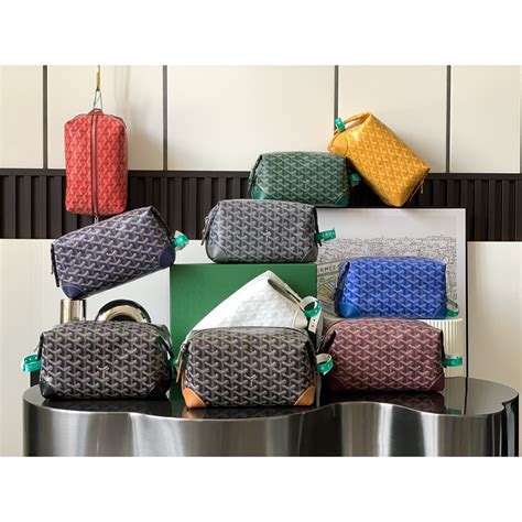 bowling 25 toiletry bag|goyard boeing 25 toilet bag.